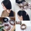 LILYSILK 100% Silk Hair Scrunchie Hair Rings Women's Ponytail Holder