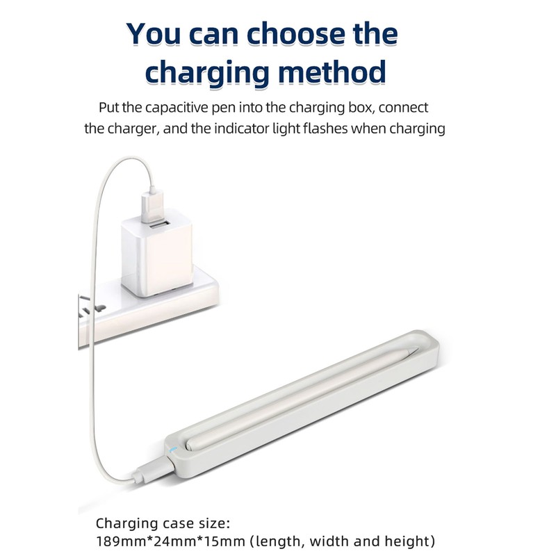 Tablet Stylus Magnetic Charging Bluetooth Stylus Pen with Tilt Sensitivity