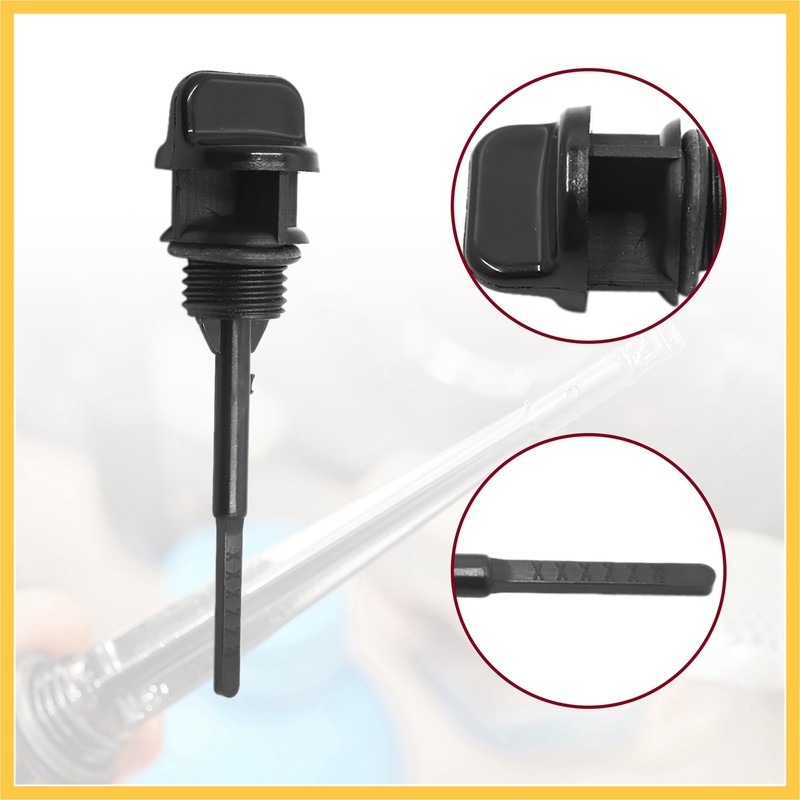 BULLSPANN Oil Tank Level Gauge Plastic Black GY6 125 Oil