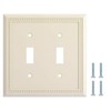 Henne Bery Sunken Pearls Heavy Duty Decorative Wall Plate Switch