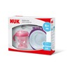 NUK Learn-to-Eat set in gift box with cup, learning bowl