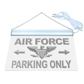 ADVPRO m133-b Air Force Parking Only Neon Light Sign