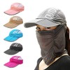 TS.CORP Sun Protection Hat, UV Face Cover, UV Protection Face