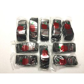 1515 Apple Mini Ziplock Baggies 1.5" X 1.5" 1000 Bags (Black)