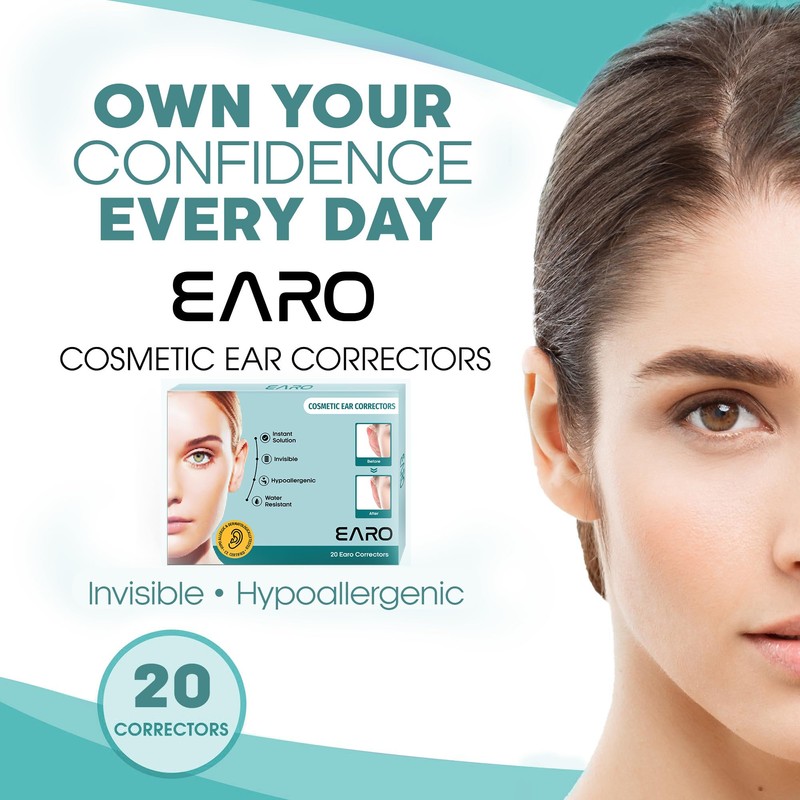 Earo Cosmetic Ear Corrector – Stronger Ear Tape Patches to