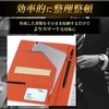 [Essential Business Item] Binder Clipboard, A4 File, Bifold Storage, Clip