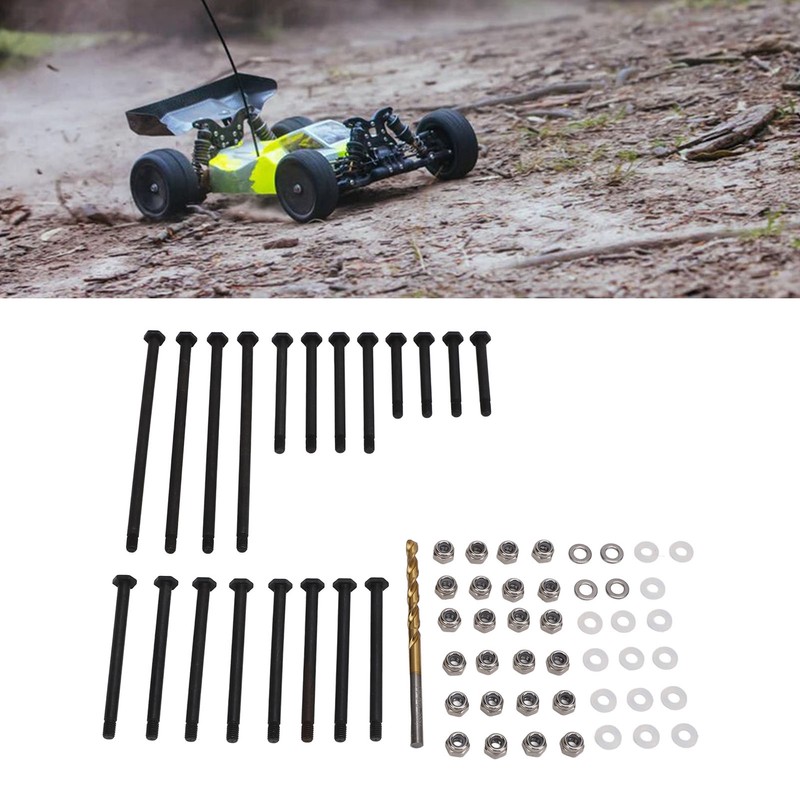 RC Car Suspension Arm Pin Accessory 45 Steel Front Rear
