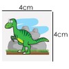 36 x DINOSAUR Kinder Temporäre Tattoos - ideal für Wundertüten
