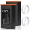 2 Pack 6700mAh Battery Pack Compatible with Moultrie Edge Cellular