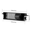 Rear View Camera CCD HD Car Reverse Parking Cam Fit