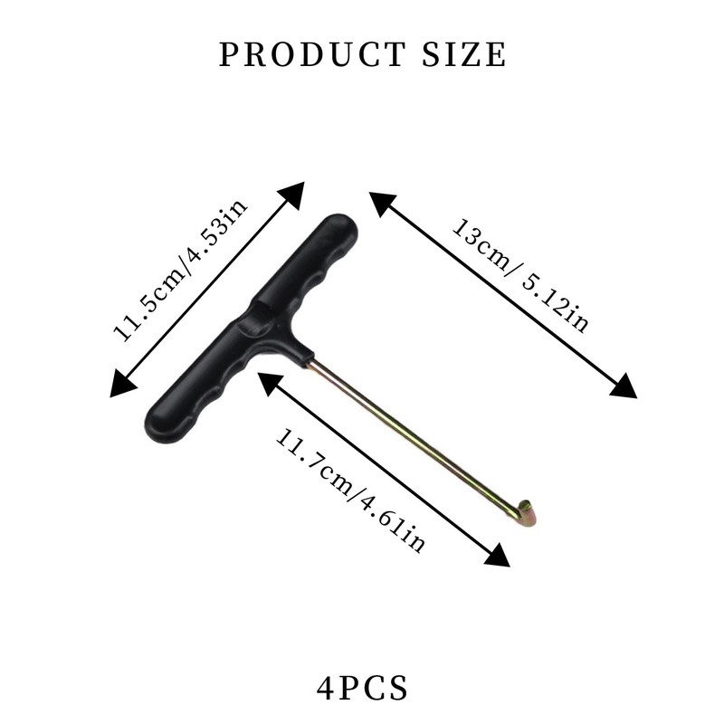 AONAYO Set of 4 trampoline springs, spring compressor trampoline, spring