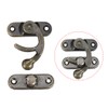 sourcing map Antique Vintage Lock Clasp Right Latch Hook Hasp