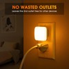 Amber Night Lights Plug into Wall, Nightlights With Light Sensor