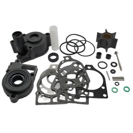 SeaSierra 96148A8 Water Pump Impeller Kit with Base for MerCruiser MR Alpha One 1 75 80 90 115 135 140 150 175 200 220 HP Stern Drive Replacement 46-44292A3 Sierra 18-3320