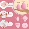 AiQInu 16 Piece Make Up Sponge Set, Foundation Beauty Blender,