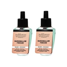 Bath & Body Marshmallow Fireside Wallflowers Home Fragrance Refills, 2-Pack, 1.6 fl oz total (Packaging Label Style May Vary)