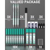 Nicpro 3 Pack Blocky Gear 2.0 mm Metal Mechanical Pencils