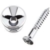 GOTOH Strap Pin, Fender Type, Set of 2, Chrome (PEP-B2C)