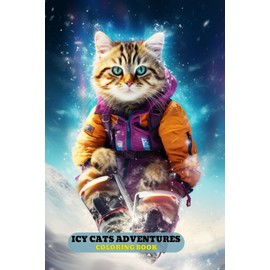  ICY CATS ADVENTURES COLORING BOOK: for Adults and Teens