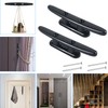 WTMORE Boat Cleats 4 inch, High Impact Black Nylon Dock