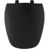 Bemis 124-0200 047 Round Closed Front Toilet Seat, Black