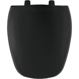 Bemis 124-0200 047 Round Closed Front Toilet Seat, Black