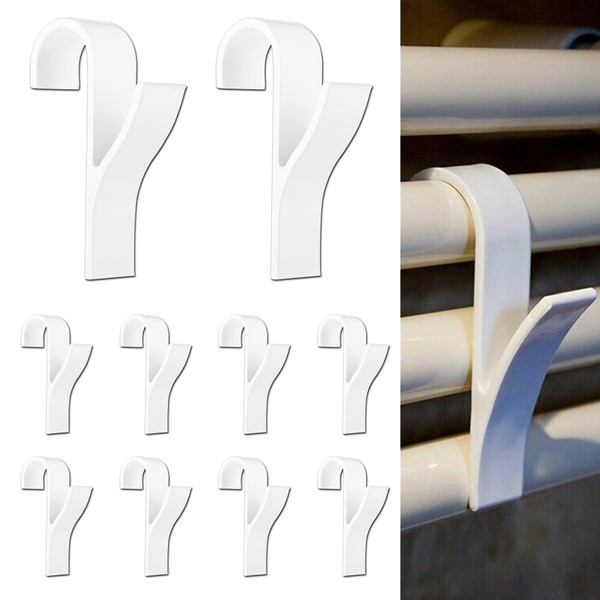 Towel Rail for Heaters, 10 Pieces White Towel Rail Towel