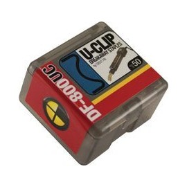 Dent Fix Equipment Breakaway StapleClips - U-Clip Rounded Corner, Bag of 50 (DTF-DF-800UC)