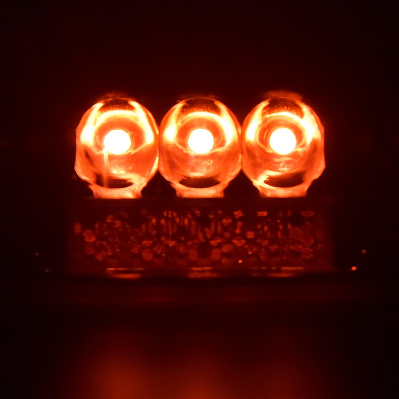 Motorcycle Taillight Brake Light 2 In 1 Intelligent Stop Lamp