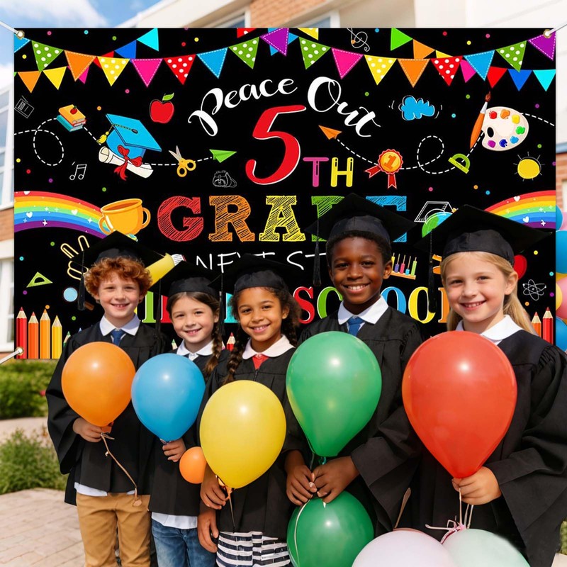 Mocsicka 5th Grade Graduate Banner - Next Stop Middle School