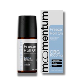 Momentum Freeze Roll On con 100mg Magnesio, Arnica Y menta, Desinflamante Muscular