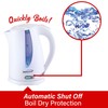 Brentwood 1100W 1.7L BPA Free Cordless Electric Kettle with Concealed