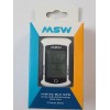 MSW Miniac 333 GPS BLE Bicycle Computer GPS Wireless White
