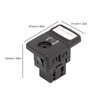 Taesayl AUX Adapter Module 3.5mm 735547937 Compatible with Panda Punto