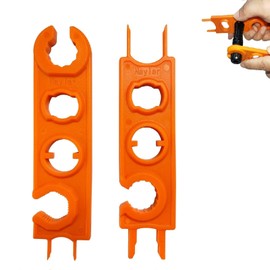 Solar Tool Wrench, Photovoltaic Solar Wrench, Plug Re-Release Plug Tool, 2 Pieces Pluggable Handy Wrench for Solar Panel Cable, PV System Wire and Connector