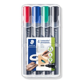 Staedtler Lumocolor Box - Marcador (Multicolor, 2 mm)