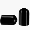 50 Pcs Screw Thread Protectors, PVC Rubber Round Tube Bolt
