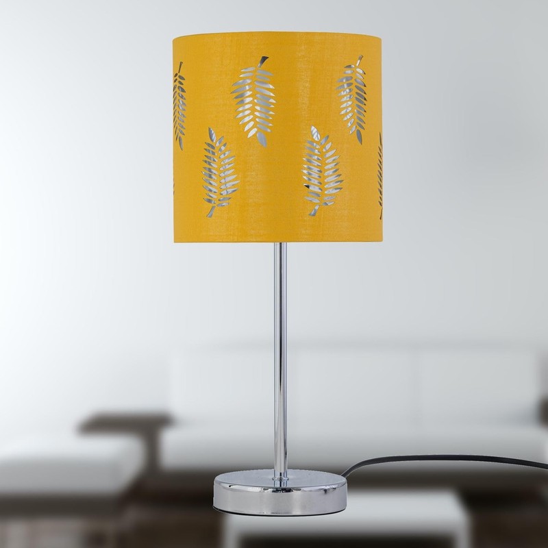Ochre Yellow Table Lamp Shade, Lampshade for Table Lamp or