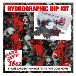 Dip Ape Hydrographic dip kit Blood Splatter Zombies hydro dip dipping 16oz