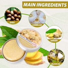 Starhig Champú Sólido De Jengibre Para El Crecimiento Del Cabello, 3 Unidades, Natural Y Orgánico, Promueve El Crecimiento, Repara El Cabello Dañado,