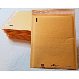 PAC Worldwide 100 #2 8.5" x 11.25" Air Jacket Kraft Bubble Padded Mailers Made In USA
