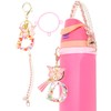 TOVICE Letter Accessories for Owala Water Bottle 24-40oz, 3PC Cute