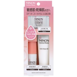 Minon Amino Moist Sensitive and Dry Skin Line Trial Set Lotion, 4 Assorted