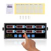 BEAMNOVA 8-Channel Digital Kitchen Timer Commercial Cooking Fryer Reminder Loud