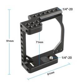 CAMVATE Camera Cage Frame, Sony A6000 / A6300 / A6400 / A6500 / A6600, Eos M