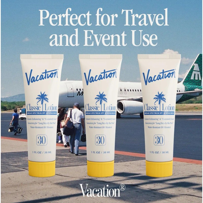 Vacation Mini Classic Lotion Spf 30, Resistente Al Agua, Pro