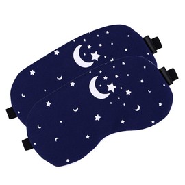 Baluue Multi-function Sleep Eye Cover Cotton Linen Material Breathable and Comfortable Blocks Light for Relaxing Sleep Random