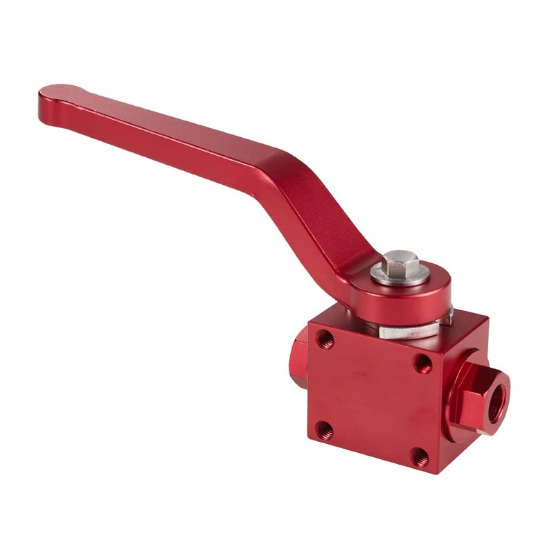 KYOSTAR 1/8" NPT Shut Off Valve, Aluminium Brake Line Lock