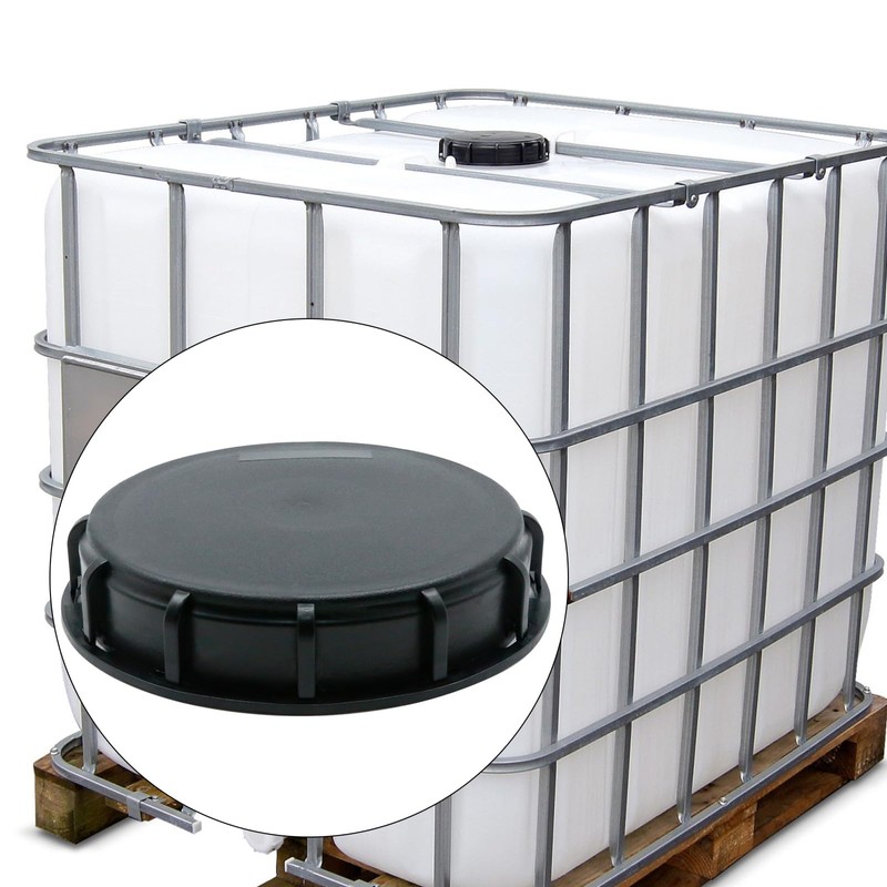 ZUDKSUY IBC Portable Water Tank Lid, 6-inch Leak-Proof Design Plastic