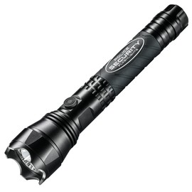 Police Security Little Nellie™ 2000 Lumen Tactical Flashlight – Heavy-Duty Aluminum, Slide Focus, 5 Modes, 400m Beam, Water Resistant, – High-Powered LED Flashlight for Emergency, Work, & Outdoor Use
